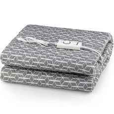 Shinil 信一 可水洗電熱毯 SEB-SG10AT, 混合色, 單人(100 x 180 cm)