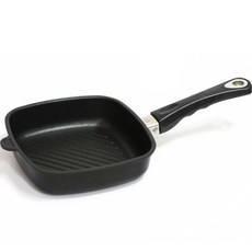 에이엠티 주물 인덕션 사각 그릴팬 i-205G, 20 x 5 cm, 1개