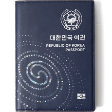 BLANC FLEUR 防盜鐳射牛皮護照套