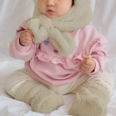 IAMBEBE iambebe 嬰幼兒用溫暖小熊暖腳套