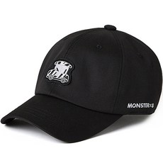 MONSTERG Glenrothes 日常棒球帽 MGRC22, 黑色(MGRC22DBK148), 1個