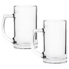 보르고노보 콘 비어 맥주잔, 2개