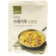 ORGA WHOLE FOODS 韓國小麥咖哩粉 溫和口味, 100g, 1個