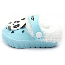 Lulushu 兒童探頭熊貓毛絨保暖鞋 BW166