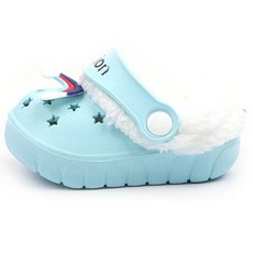 루루슈 아동용 해피 유니콘 털방한화 BW135