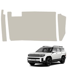 메이튼 차량용 순정 컬러 가죽 글로브박스 스크래치 커버, 현대 싼타페 MX5, 바닐라베이지