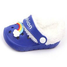 루루슈 아동용 해피 유니콘 털방한화 BW135