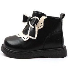 Luluchou 女童用 Petit Bonbon 蝴蝶結毛靴 BW153