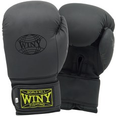 Winnie 老虎拳擊手套, 1套, 霧面黑色