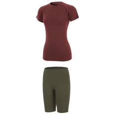 SPICA 女款 Easy Way 短褲 + 短袖T恤套裝 SPA533