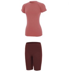 SPICA 女款 Easy-Y 短褲 + 短袖T恤套裝 SPA539