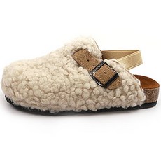 Rulushu兒童波士頓刷毛鬆緊防寒鞋 BW159