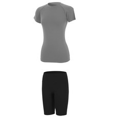 SPICA 女士Easy Y五分褲 + 短袖T恤套裝 SPA534