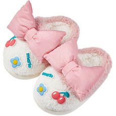 Lulushu 女童大蝴蝶結糖果拖鞋 BW106