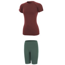 스피카 여성용 이지와이 하프팬츠 + 반팔 티셔츠 세트 SPA533