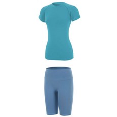 SPICA 女款 Easy Way 短褲 + 短袖T恤套裝 SPA532