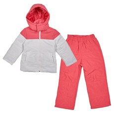 Efrider 兒童雙層格紋滑雪服上下套裝