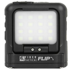 FIKER TACTICAL 翻轉多功能頭燈, 黑色, 1個