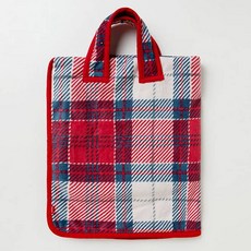 아동용 접으면 가방처럼 블랭킷 무릎담요, 레드