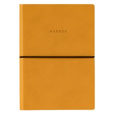 livework 2024 Agenda日期型日記本, 1個, 印地黃