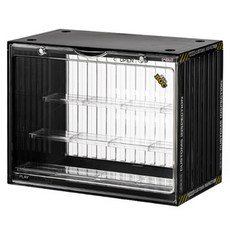 I'CLE 貨櫃壓克力公仔收納盒 黑色, 1個