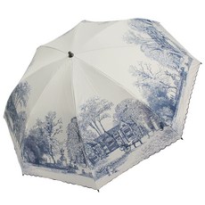 AGATHA 璦嘉莎 馬車邊緣刺繡纖細陽傘 AG2305