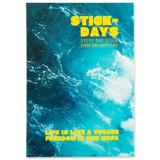 ARDIUM Stickdays 日記本, 1個, 海洋