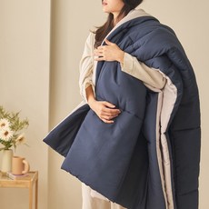 Blancview 雙面鋪棉被, 海軍藍