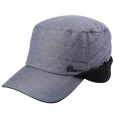 네파 하베오 패딩 귀 군모캡, CHARCOAL 630