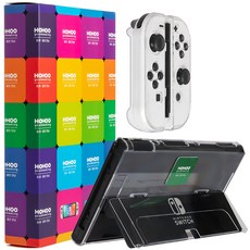 Hofu Nintendo Switch OLED 水晶硬盒套裝, 單一商品, 1套