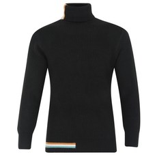 FERRAUS 男士三色點針織領極地高爾夫襯衫 CTW3RV2040