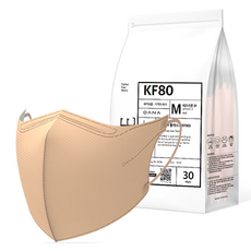 다나마스크 오브 쿨 뷰티라인 중형 KF80, 30개입, 1개, 애프리콧21