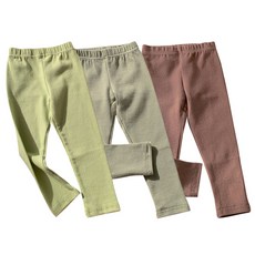 HARAROI 兒童款柔軟線條內搭褲3件組