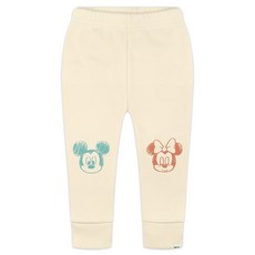 milkmile 兒童款迪士尼米奇&米妮刷毛緊身褲