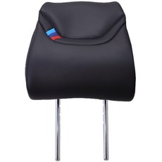 EZES 車用BM高級頭枕頸枕, 1個, 經典黑