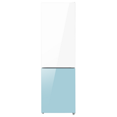 캐리어 모드비 피트인 파스텔 콤비 360 메탈 파워쿨링 냉장고 250L 방문설치, 스카이민트 + 화이트, MRNC251MSM1