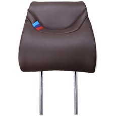 ezes 車用BM高級頭枕頸枕, 1個, 巧克力棕