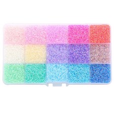 알로데 액세서리 비즈 DIY 구슬 공예 15칸, NO 18, 1개