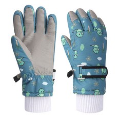 Kids Square 兒童兔子恐龍滑雪手套 YHK023