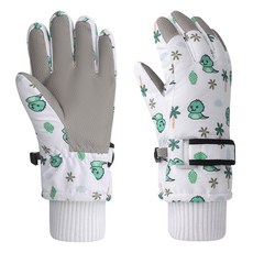 KIDSQUARE 兒童兔子恐龍滑雪手套 YHK023