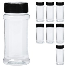 인블룸 투카인즈 페트 양념통 블랙, 100ml, 8개