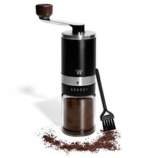 Whered 手動咖啡豆研磨機, 黑色