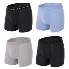 PUMA BODYWEAR 高爾夫系列核心機能平口內褲4件組
