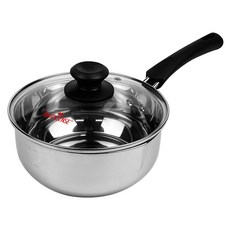 QUEEN SENSE IH電磁爐適用不鏽鋼泡麵鍋, 混色, 18cm, 1個