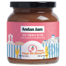 Andan Jam 低熱量草莓醬, 380g, 1罐