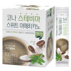 CONA 스테비아 스위트 아메리카노 커피믹스, 2g, 100개입, 1개