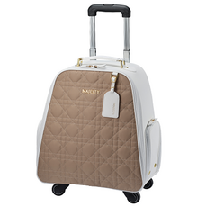 MAJESTY 瑪嘉斯帝 輪子高爾夫波士頓包 P42, 淺褐色