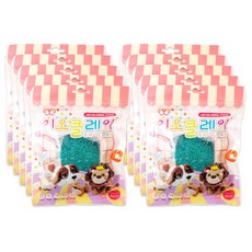 이오 유아용 폼클레이 10p, 초록, 50g