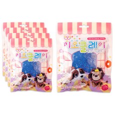 이오 유아용 클레이 5p, 파랑, 50g