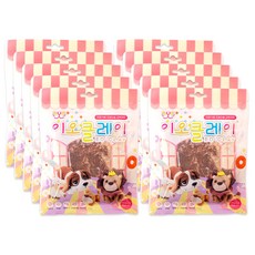 이오 유아용 클레이 10p, 갈색, 50g